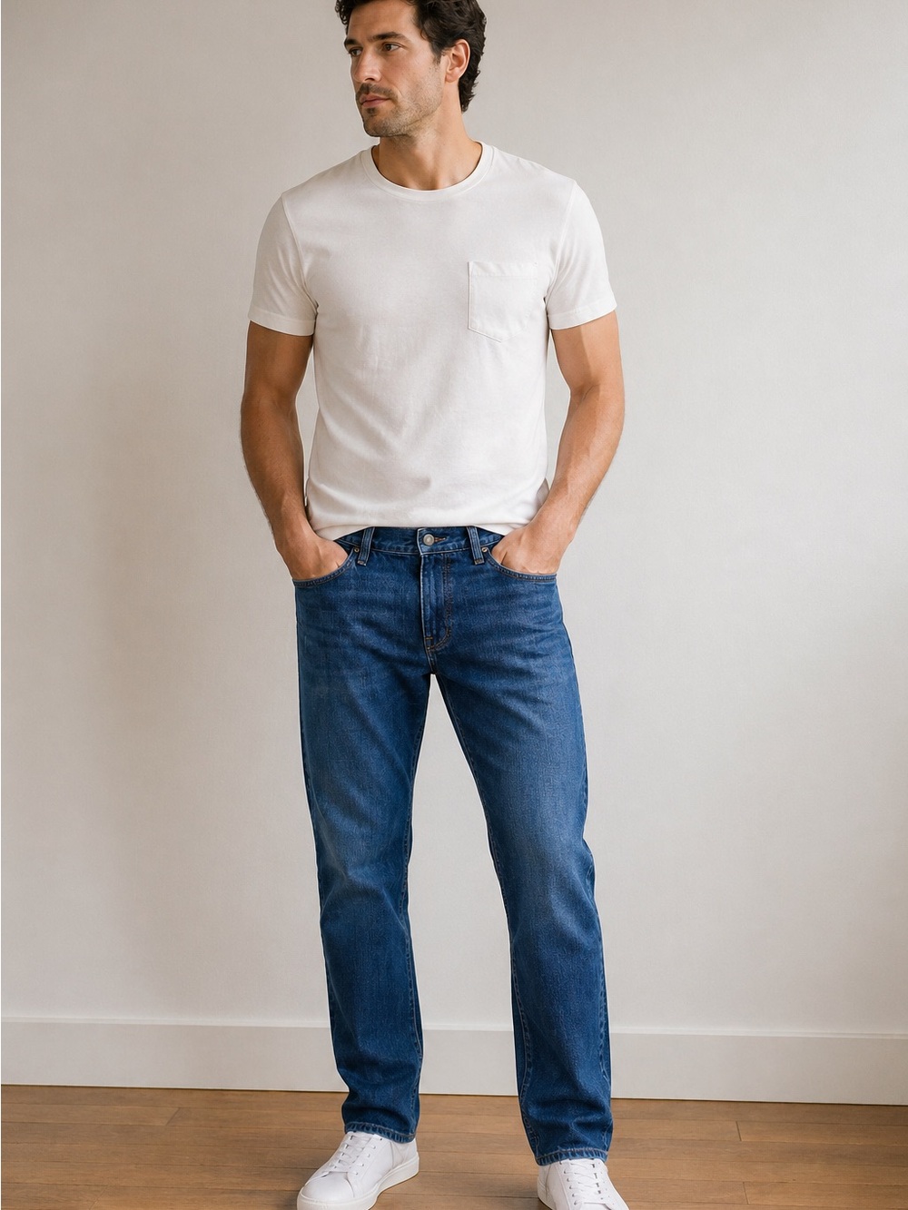 J. Crew Slim Men's 484  Jeans in Classic Blue Denim 34 X 34